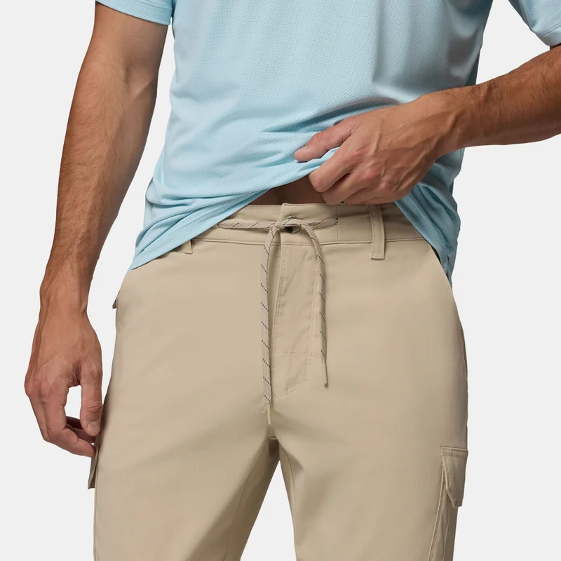 Columbia Beige Men's Tech Trail Utility Pants for Men | Best Price UAE